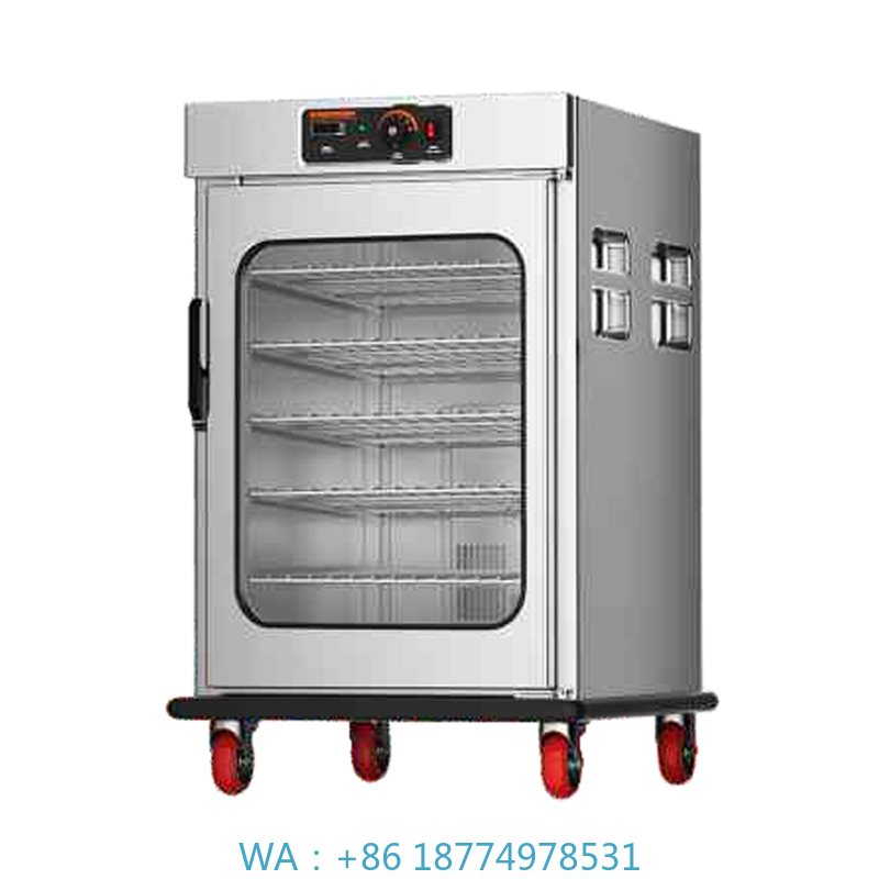 Commercial Kitchen Equipment - Kast Bankettrolley met voedselverwarmer Kastwagen Hotel