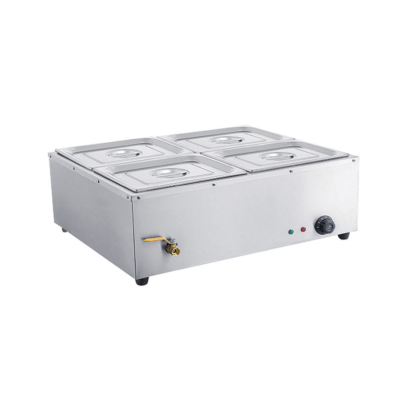 Bain Marie Food Warmer - Robuuste elektrische bain-marie van roestvrij staal