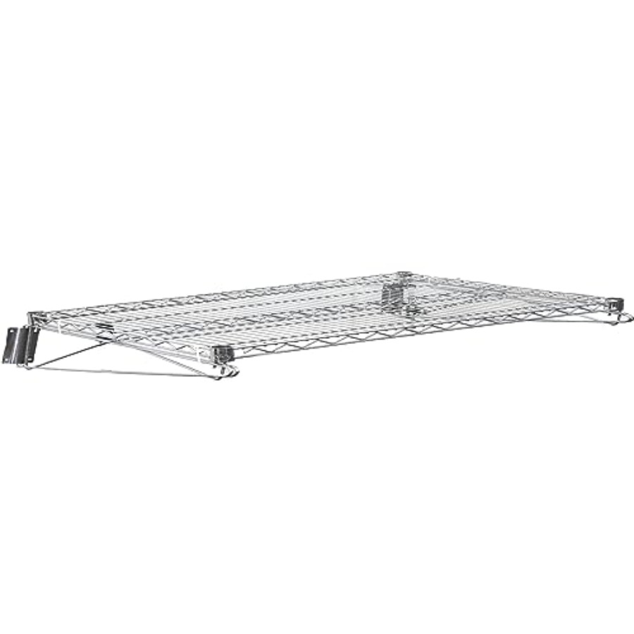 Wall Shelf Commercial Kitchen - Zware kwaliteit chromen draadwandplank voor keuken,