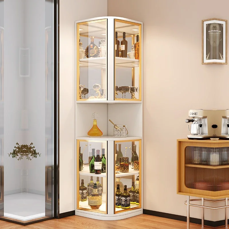 Wall Shelf Commercial Kitchen - Wandkast met open kasten, ijzeren whiskeykast,