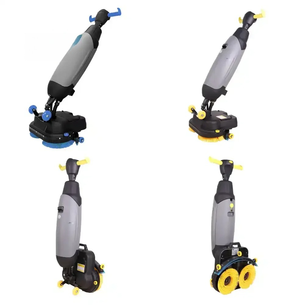 Commercial Kitchen Vinyl Flooring - Commerciële dubbele borstelvloerreiniger 16 inch voor