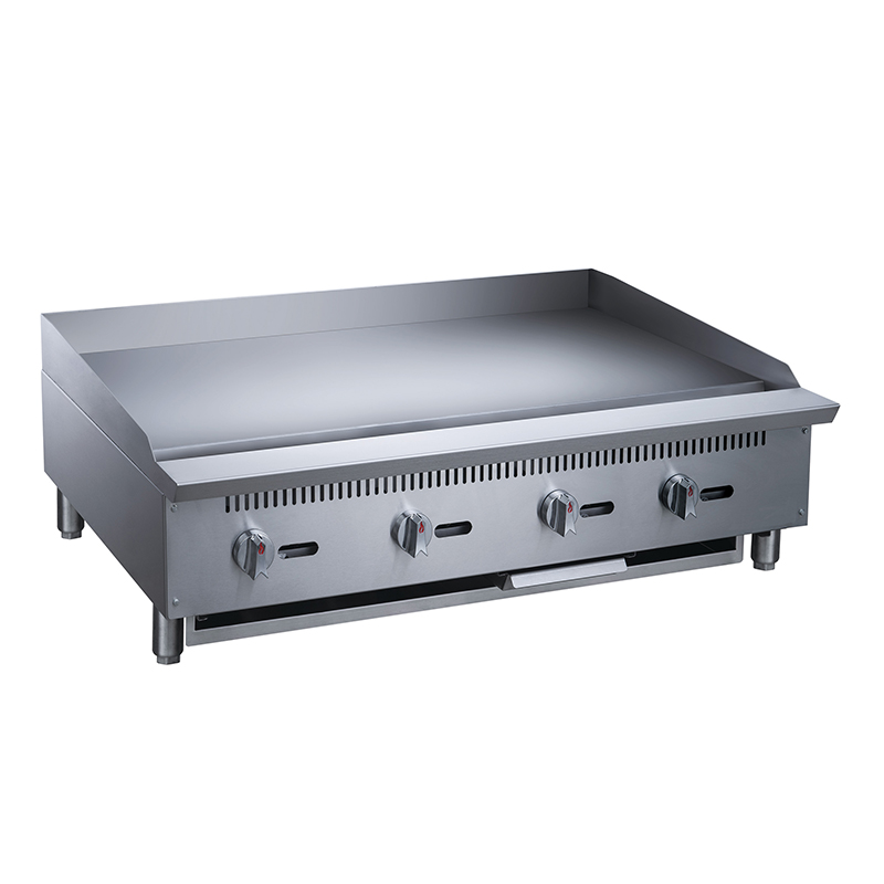 Commercial Kitchen Griddle - # Commerciële gas-grill van roestvrij staal