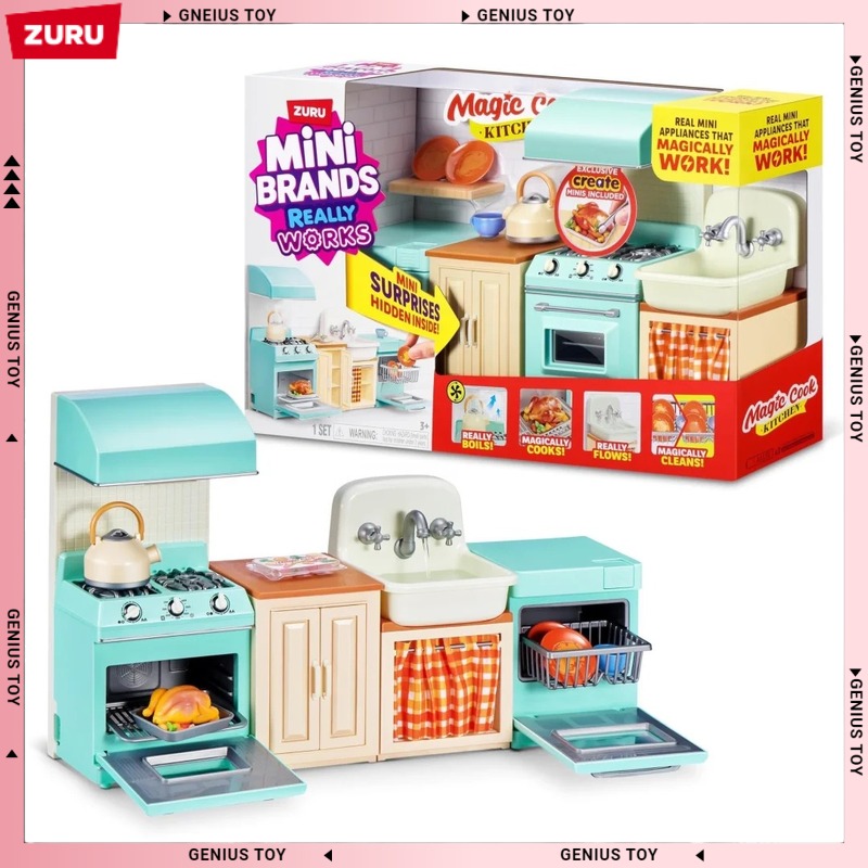 Commercial Kitchen Warmer - Zuru Mini Brands Magic Cook Keukenset