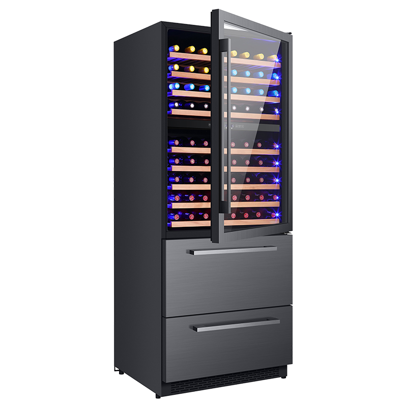 Commercial Kitchen Refrigerator - Commerciële compressor koelkast met ingebouwde lade