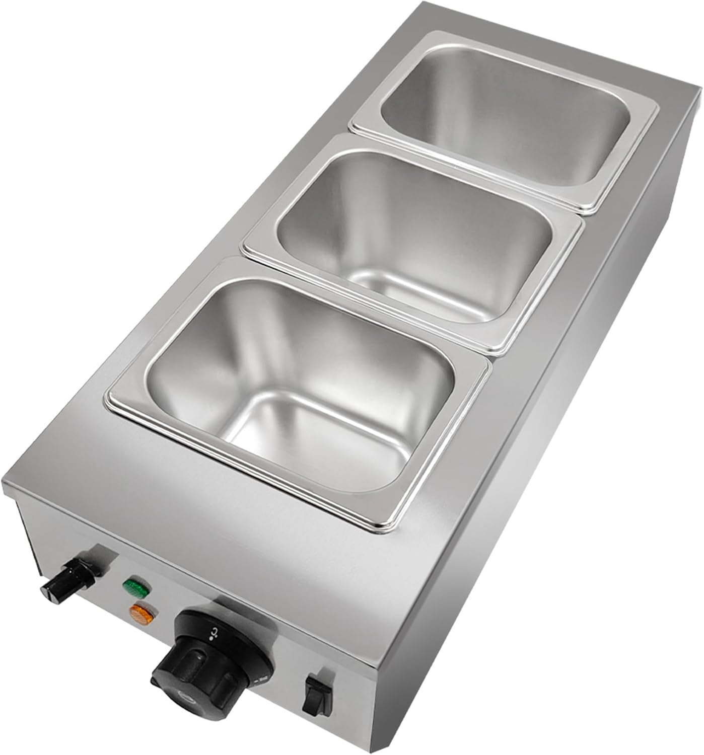Commercial Kitchen Warmer - TWISTER.CK 1200W Chocoladesmeltkroes – 3-Tank Temperatiemachine