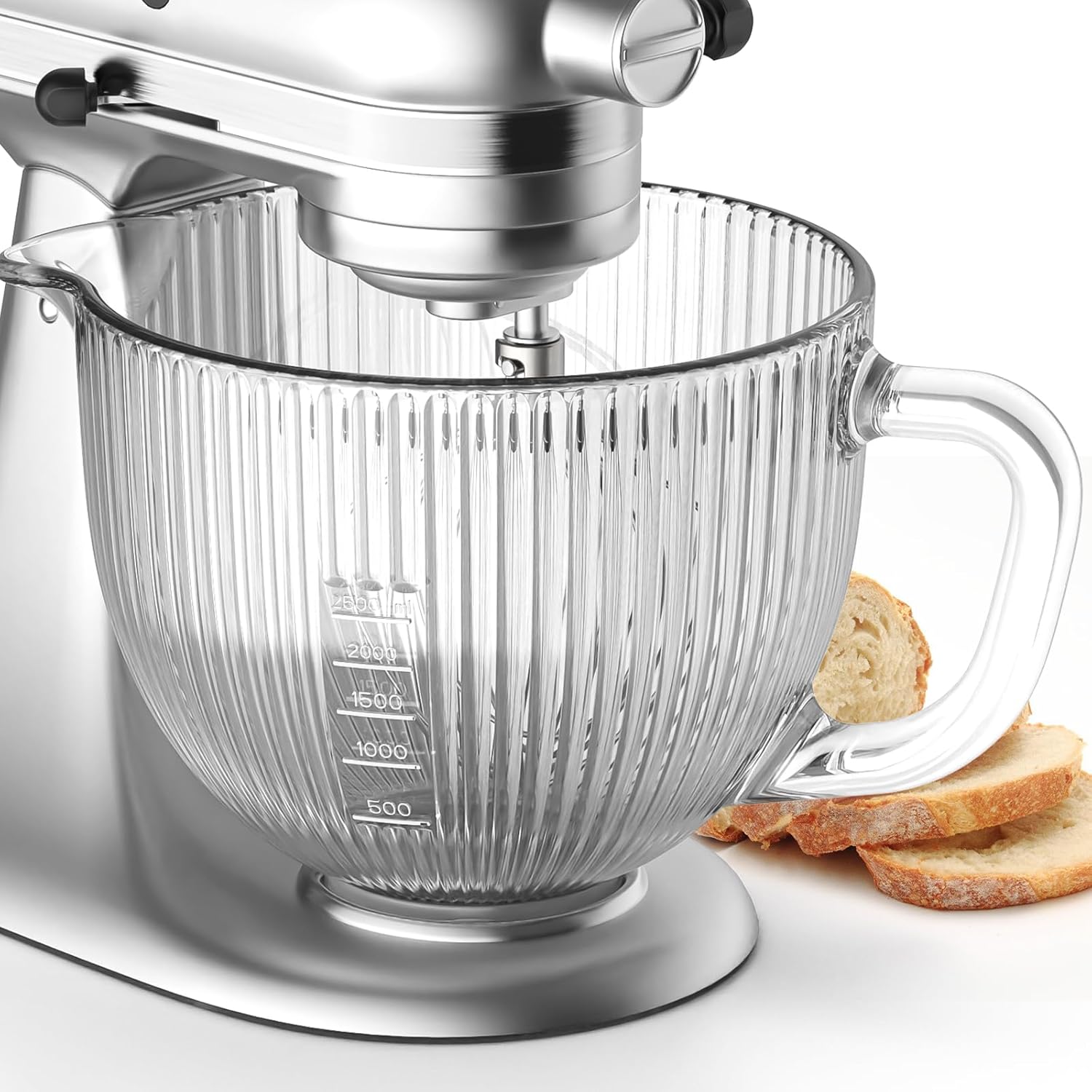 Commercial Kitchen Juicer - GVODE glazen kom voor Kitchenaid mixer,