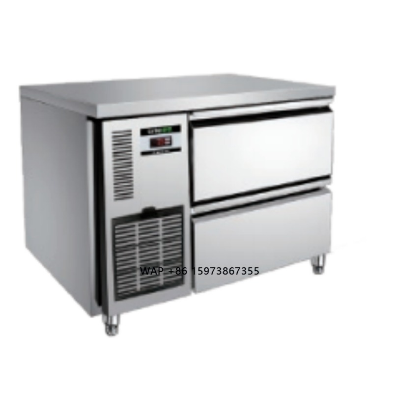 Commercial Kitchen Refrigerator - Commerciële roestvrijstalen luchtgekoelde vershoudkast hotelkeuken koelkast