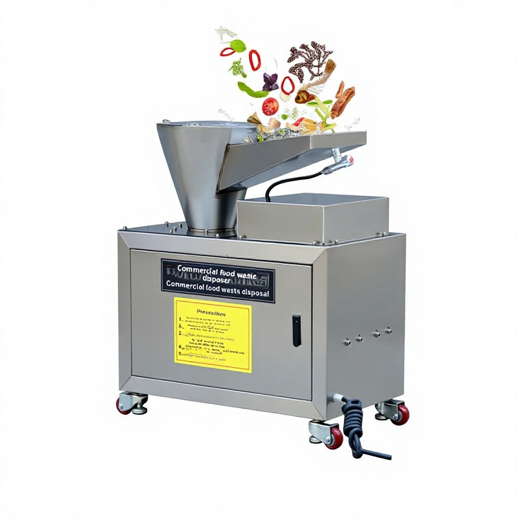 Commercial Kitchen Garbage Disposal - Commerciële roestvrijstalen keukenafvalvermaler voor gebruik in