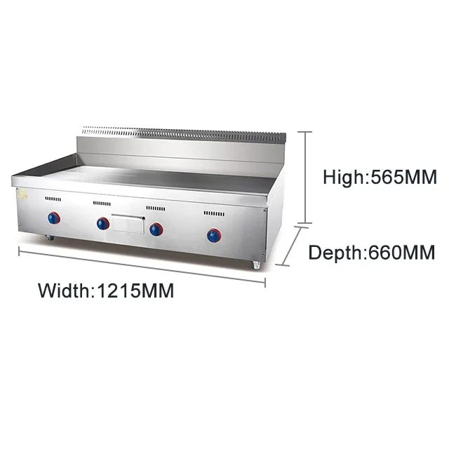 Gas platte bakplaat Commerciël - Commercial Kitchen Griddle recensie en prijs