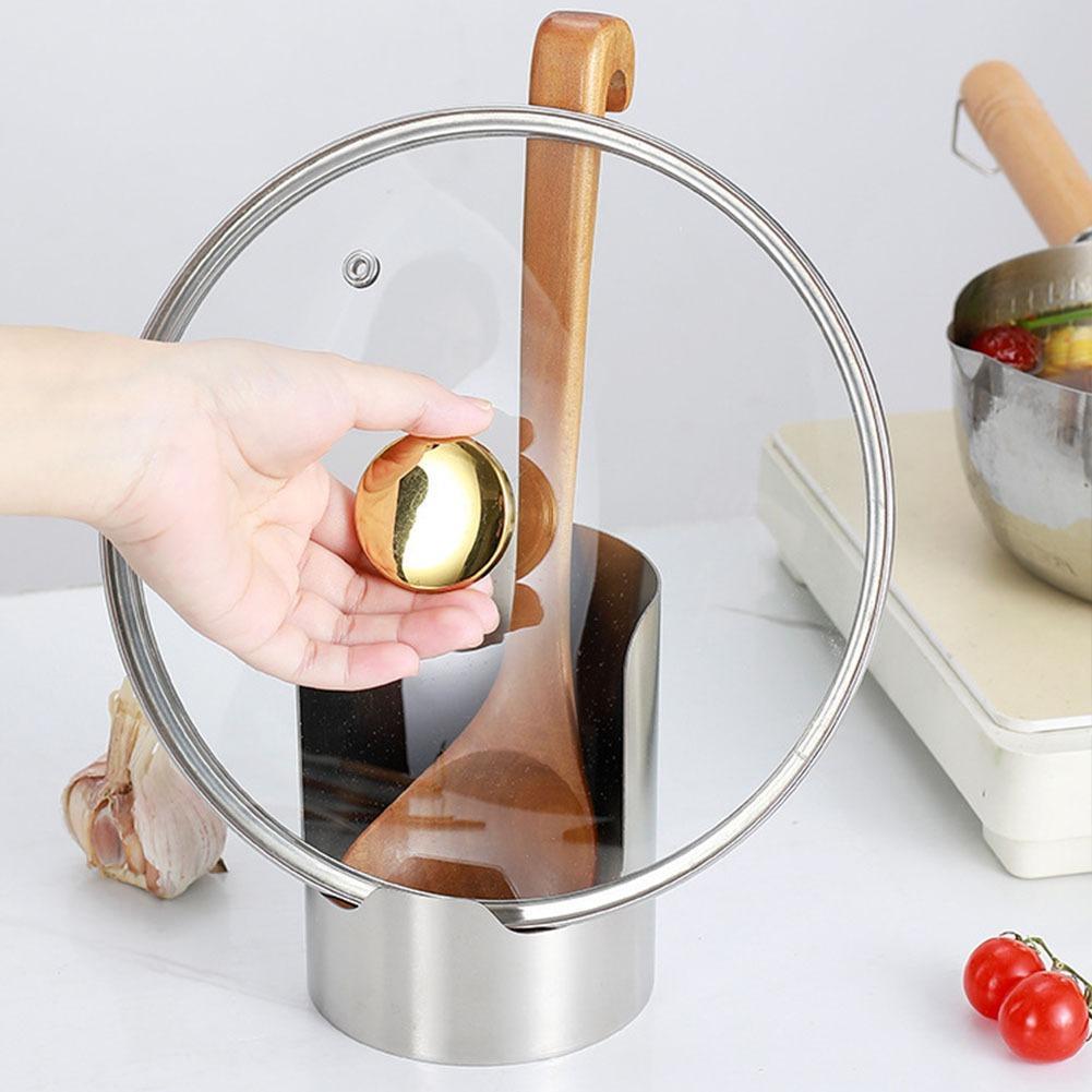 Roestvrijstalen dekselhouder v - Commercial Kitchen Griddle recensie en prijs