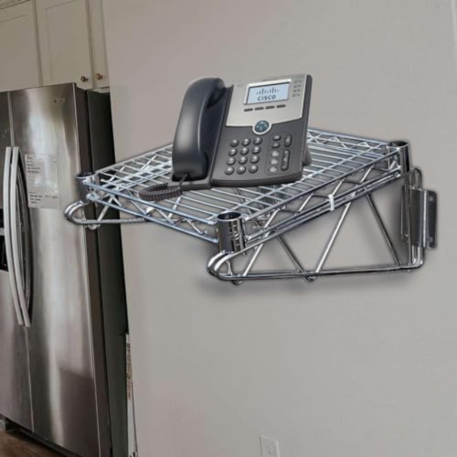 Zware kwaliteit chromen draadw - Wall Shelf Commercial Kitchen recensie en prijs