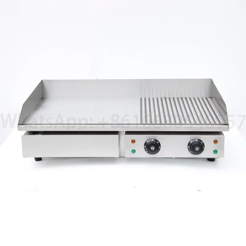 Professionele elektrische gril - Commercial Kitchen Griddle recensie en prijs