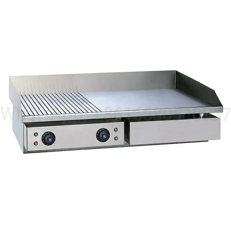 Professionele elektrische gril - Commercial Kitchen Griddle recensie en prijs