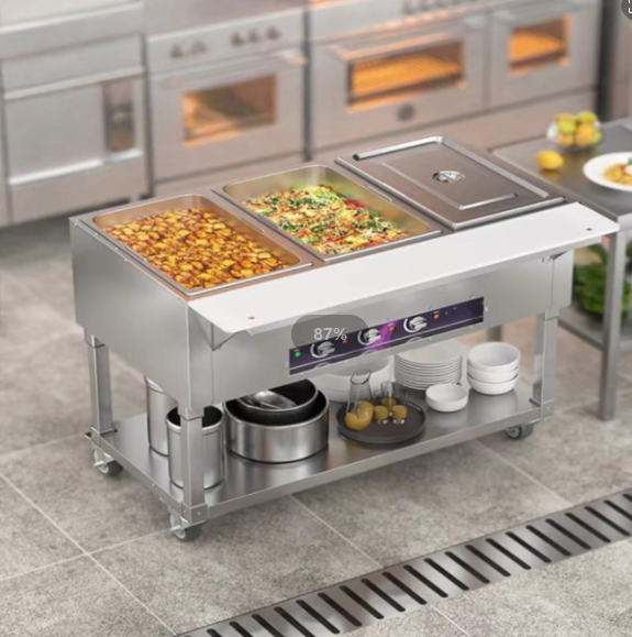 Commerciële elektrische stoomt - Bain Marie Food Warmer recensie en prijs