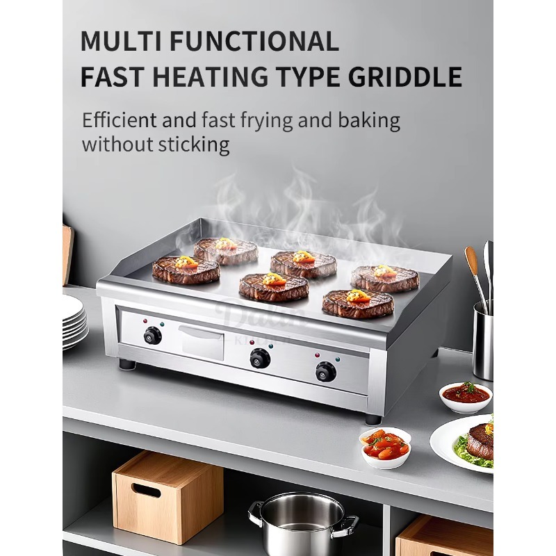 16mm Professionele Burgergrill - Commercial Kitchen Griddle recensie en prijs