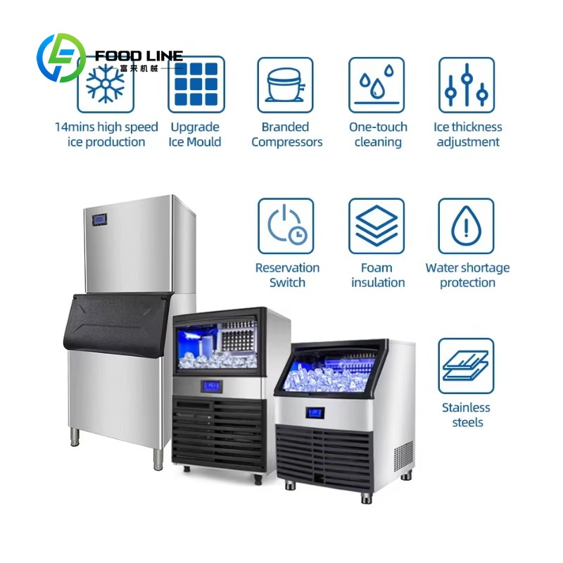 Commerciële ijsblokjesmachine  - Commercial Kitchen Refrigerator recensie en prijs