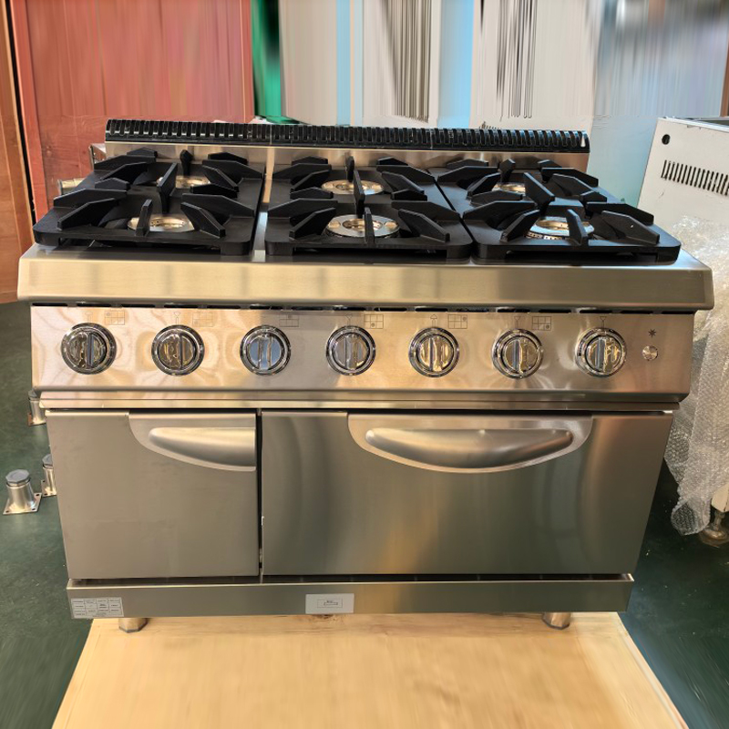 Commerciële gasfornuis roestvr - Commercial Kitchen Equipment recensie en prijs