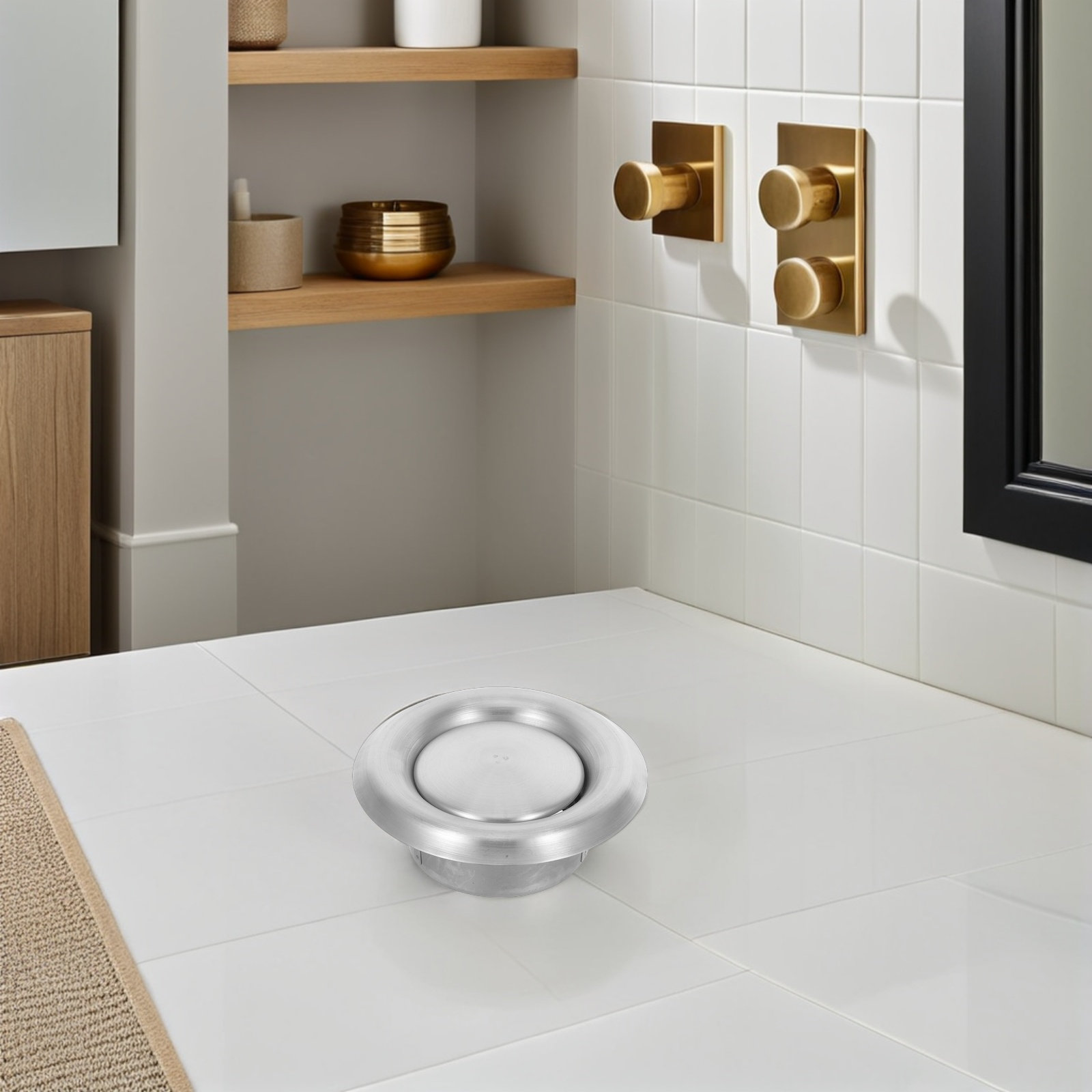Verstelbare bolvormige luchtve - Commercial Kitchen Wall Covering recensie en prijs