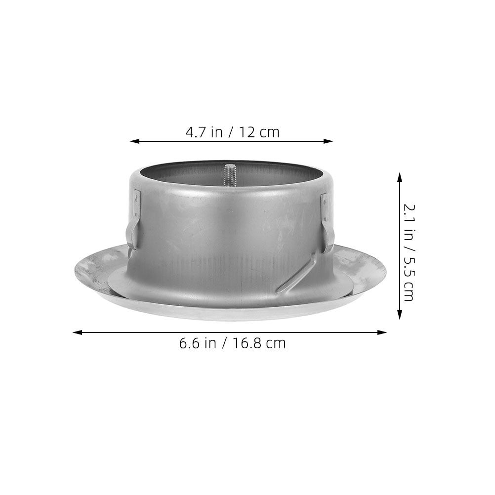Verstelbare bolvormige luchtve - Commercial Kitchen Wall Covering recensie en prijs