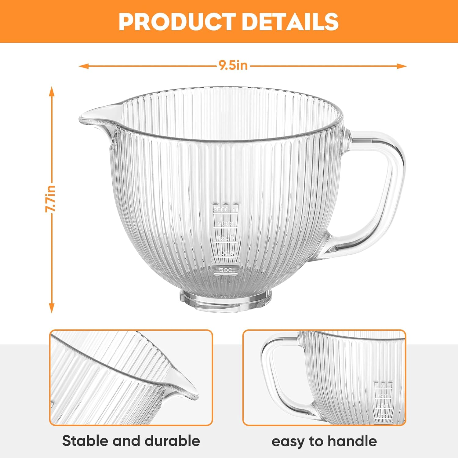 GVODE glazen kom voor Kitchena - Commercial Kitchen Juicer recensie en prijs