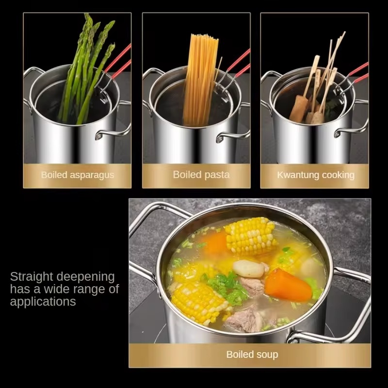 Frituurpan van 304 roestvrij s - Commercial Kitchen Appliance recensie en prijs