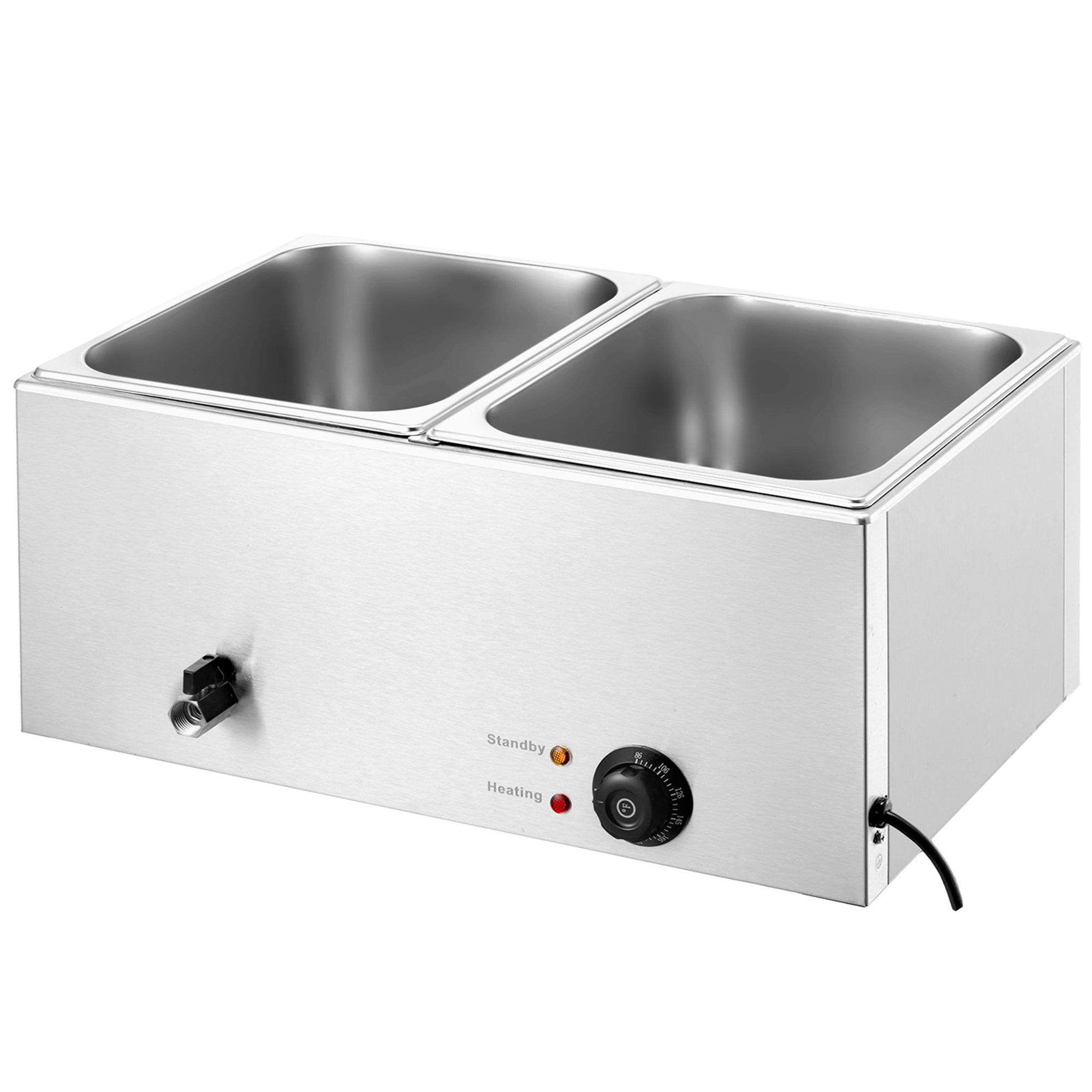 Roestvrijstalen elektrische Ba - Bain Marie Food Warmer recensie en prijs
