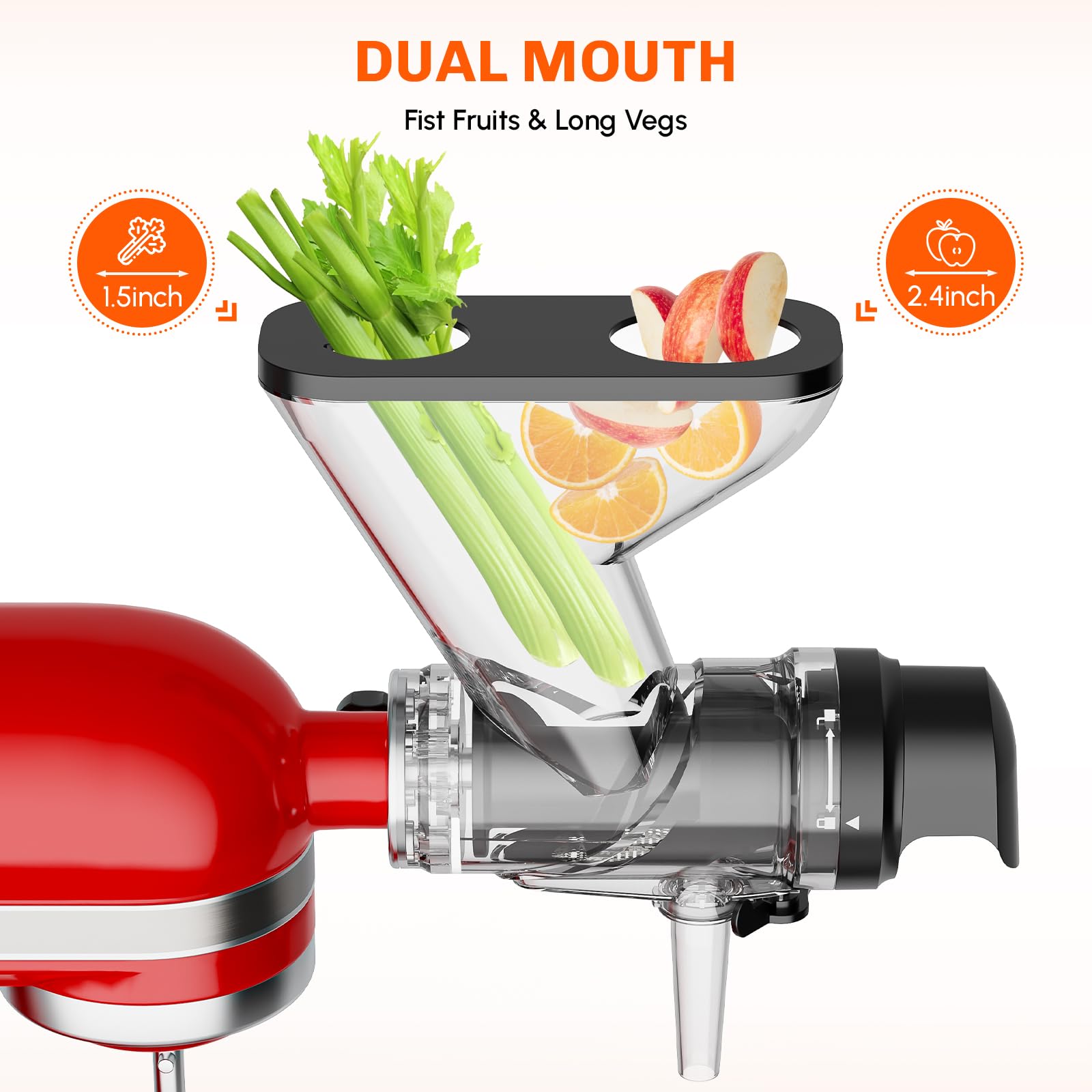 Kauwende sapcentrifuge-aanbouw - Commercial Kitchen Juicer recensie en prijs