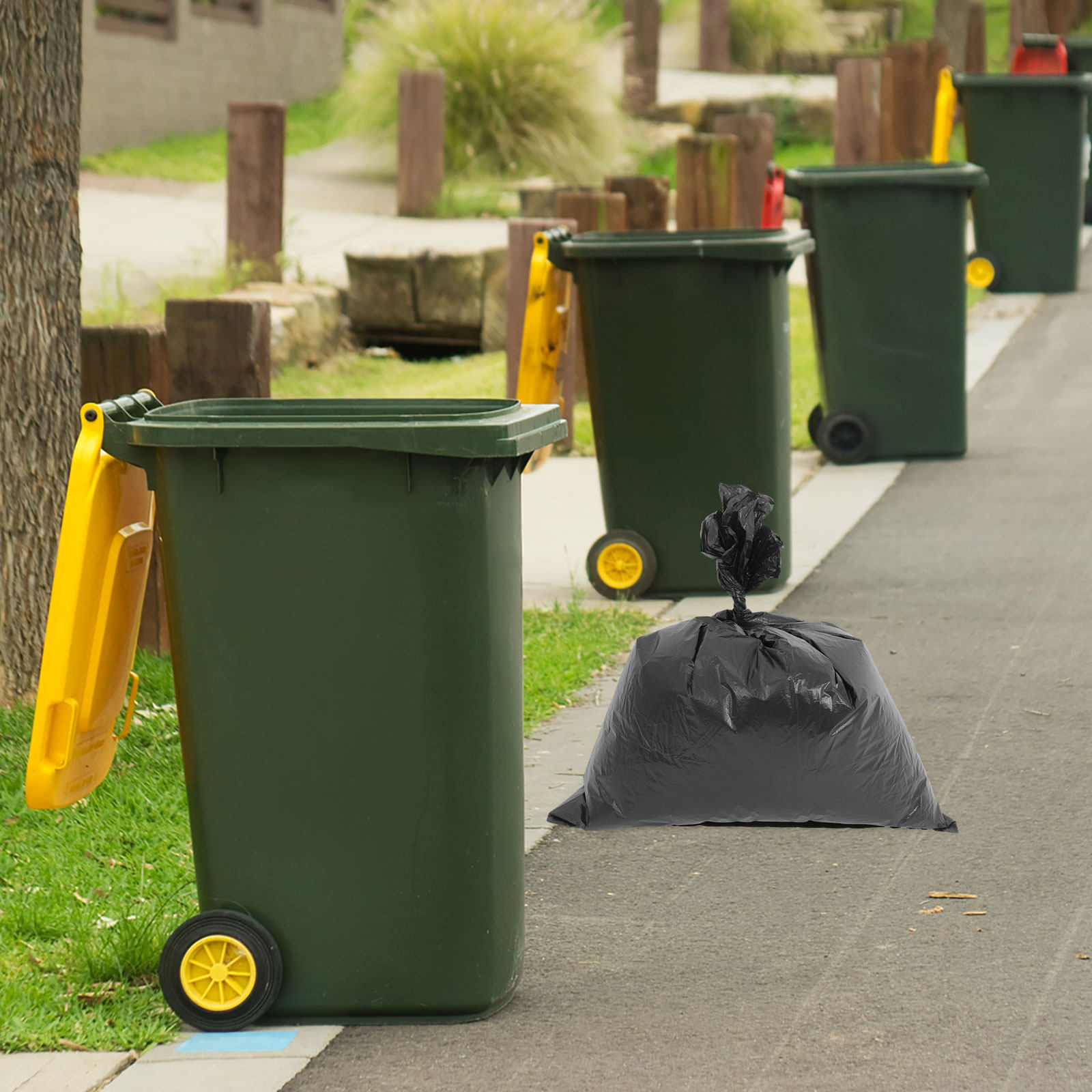 50 stuks zware vuilniszakken,  - Commercial Kitchen Garbage Disposal recensie en prijs