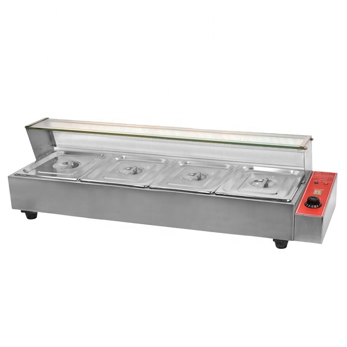 Commerciële elektrische soepke - Bain Marie Food Warmer recensie en prijs